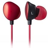 maxell 高音質 カナル型イヤホン レッドコーラル HP-CN14-RE