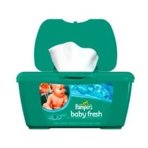 Pampers Baby Wipes Baby Fresh - 72 Count (Pack of 2)