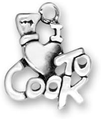 I Heart (Love) to Cook Charm