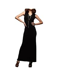 Sheath Cotton/Polyester Tunic/Maxi Dress 