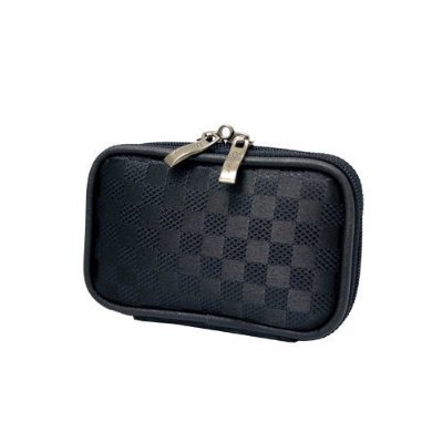 CaseCrown Double Memory Foam Padded Camera Case (Checkered) for the Kodak Zi8 HD Pocket Video Camera (Raspberry)