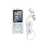 Sony NWZS764WHI 8GB S Series MP3 Player White with Bluetooth Wireless Headphones