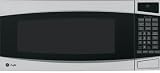 GE Profile: PEM31 1.0 cu. ft. Countertop Microwave Oven with 800 Watts, 10 Power Levels, 6 Sensor Settings, Glass Turntable, Optional Built-in Trim Kit and Optional Hanging Kit