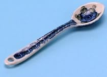 Polish Pottery Children's Small Spoon