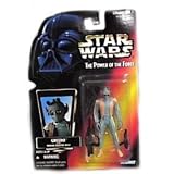 Star Wars POTF Red Card Greedo Action Figure