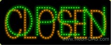 Open Closed Outdoor LED Sign 13 x 32