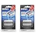 Braun 9000FC Pulsonic Foil & Cutter, 2 Pack