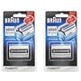 Braun 9000FC Pulsonic Foil & Cutter, 2 Pack