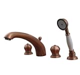 Whitehaus 614.423TF-BN Washington Blairhaus Bath Faucets Brushed Nickel
