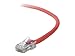 Belkin A3L791-03-RED Patch cable - RJ-45 (M) - RJ-45 (M) - 3 ft - UTP - CAT 5e - stranded - red - B2B - for Omniview SMB 1x16, SMB 1x8, OmniView IP 5000HQ, OmniView SMB CAT5 KVM Switch