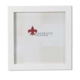 IMAGE OF Lawrence Frames White Wood Picture Frame, Gallery Collection, 5 by 5-Inch