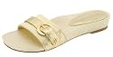 Taryn By Taryn Rose Women's Emotion Slide,Gold,7 M US