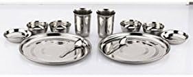 cWc Stainless Steel 12 Pcs Dinnerware