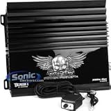 POWER ACOUSTIK D1-3000DB Demon 3000 Watt 1 Ohm Mono Amplifier - Black
