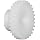 Smallparts Spur Gear, 20 Degree Pressure Angle, Polyoxymethylene, Inch, 32 Pitch