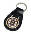 Boston Bruins Leather Keychain