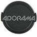 Adorama Snap-On - Lens cap - black - plastic