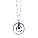 Circle of Life and Lapis Necklace