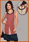 White Cotton Readymade kurta