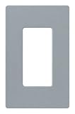 Lutron SC-1-BG Claro Single-gang Wallplate Bluestone