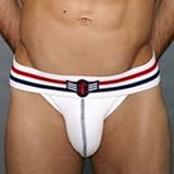 Pistol Pete Nautical Jockstrap White
