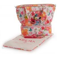 Childrens Toyshop  Toys : Oilily White Nappy Changing Diaper Bag (V-Garden)