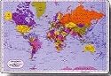 World Placemat by M. Ruskin