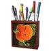 VWPics Flowers - California Poppy.(Eschscholzia californica).Mendocino County, California. - Tile Pen Holders-5 inch tile pen holder