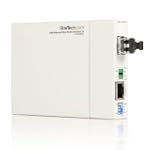 StarTech.com 1000 Mbps Gigabit Ethernet Multi Mode Fiber Media Converter LC 550m (ET91000LC)