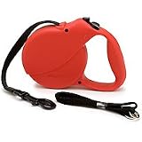 Flexi 3 Long Retractable Leash in Red, 16'