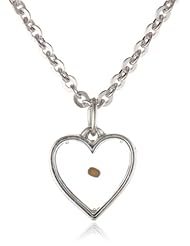 Bob Siemon Mustard Seed Heart Pendant Necklace, 20"