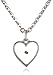 Amazon Collection Bob Siemon Mustard Seed Heart Pendant Necklace, 20
