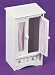 Doll Armoire with 3 Hangers