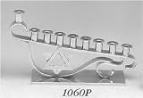Boardman Pewter Menorah Hand-Made - 6 in