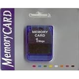 1mb Memory Card Playstaion PS1 NEW (Color might Vary)
