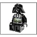 Darth Vader Digital Clock Star Wars Toy Time Light Saber Space Block Force Sleep Sit Stand Evil
