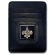 New Orleans Saints Executive Leather Money Clip/Card Holder - NFL Football Fan Shop Sports Team Merchandise