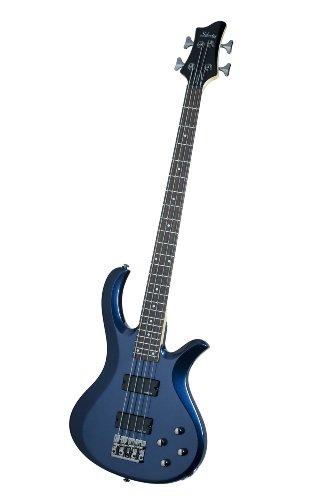 Schecter Riot Deluxe-4 Bass - Dark Metallic Blue On Sale