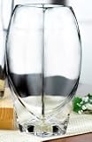 11.75 High Blown Glass Geo Vase