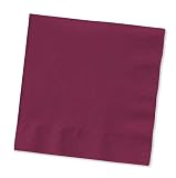 Burgundy Luncheon Napkin, 3 Ply, Solid (10pks Case)