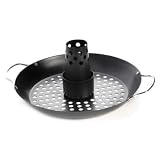 Charcoal Companion Non-Stick Vertical Poultry Roasting Wok by 