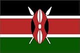 Kenya Polyester Flag