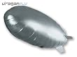 52 inch Replacement Silver Blimp Balloon Envelope For All Mach RC Airships FREE Shipping