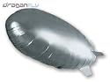 52 inch Replacement Silver Blimp Balloon Envelope For All Mach RC Airships FREE Shipping