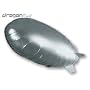 52 inch Replacement Silver Blimp Balloon Envelope For All Mach RC Airships FREE Shipping