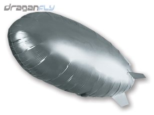 310mrD%2BWSGL 52 inch Replacement Silver Blimp Balloon Envelope For All Mach RC Airships FREE Shipping