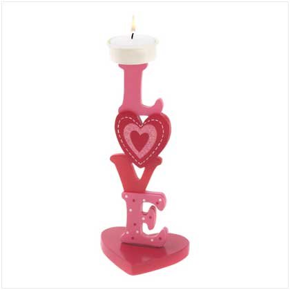 Love Tealight Tabletop Candleholder Valentines Day Gift