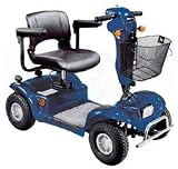 Odyssey 4-Wheel Power Scooter - Blue