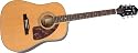 Epiphone Masterbilt AJ-500ME Acoustic-Electric Guitar Natural Satin Nickel Hardware*
