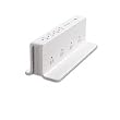 Compact Surge Protector, 8 Outlets, 4ft Cord